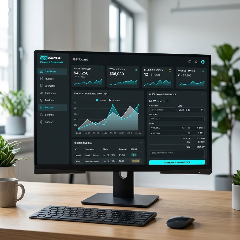 Moon Invoice WooCommerce Plugin